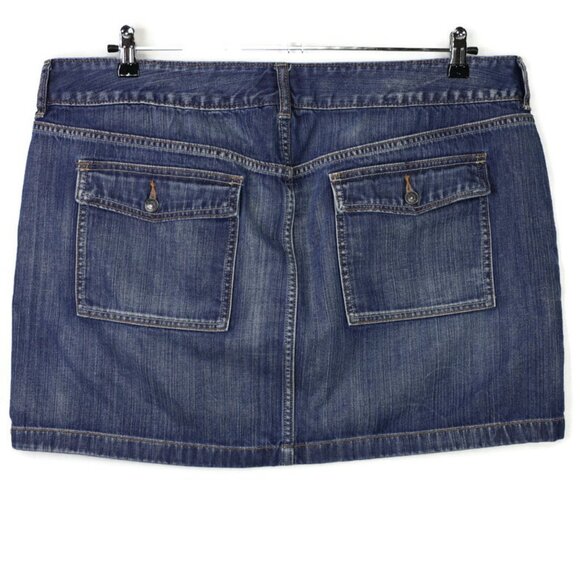 Old Navy‎ Mini Jean Skirt Plus Size 18 Regular - Picture 2 of 7